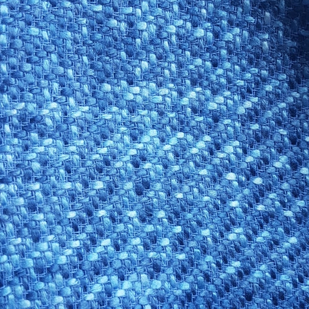 Zara Woman (vintage) Blue tweed blazer jacket - Picture 3 of 6